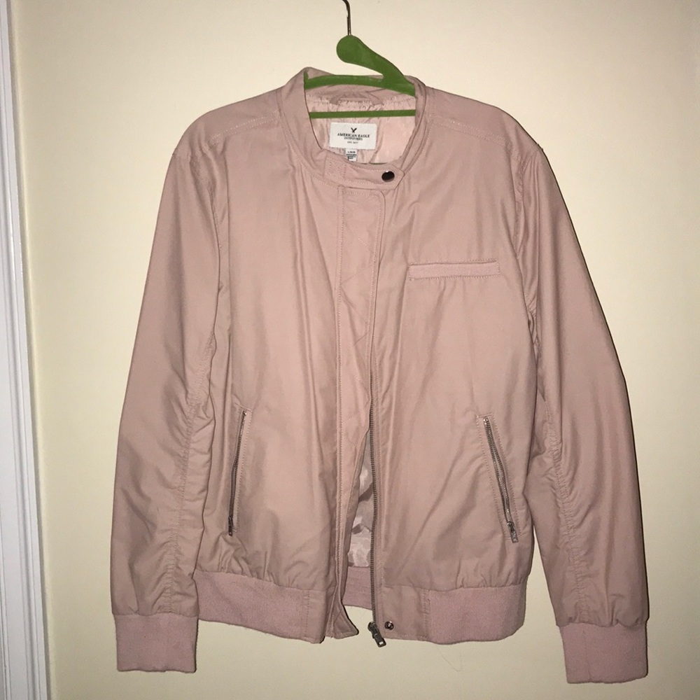 Baby pink bomber
